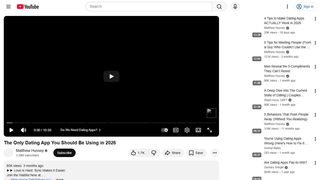 The Only Dating App You Should Be Using in 2026 - YouTube